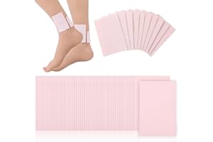 QUILAX 50 Sheets Moleskin Padding, Adhesive Mole Skin for Feet, Blister Prevention Tape Reduce Friction Pain, Mole Skin Padding for Shoes, Toes, Heels