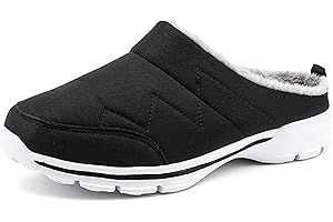 SMajong Invierno Hombre Zapatillas de Casa Mujer Zapatillas de estar Transpirable Zapatillas Cálidas Pantuflas de Casa Interior Zapatos con Pelusa Forro 35~47 EU