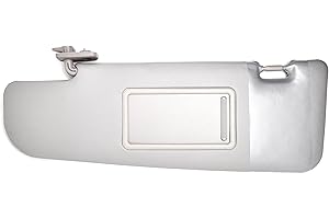 BSSTORE Pare-soleil Pantina pour Panda à partir de 2012 | avec miroir et poche (gauche - côté conducteur)