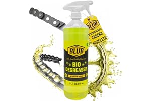 BLUB Bio Degreaser 1L | Desengrasante Cadena Bicicleta, limpia cadenas bicicleta, Kit desengrasante bicicleta | Chain Cleaner Bike, limpiador cadena bicicleta | limpia cadenas bici MTB BMX Carretera