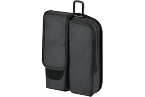 HOMAKOVER Tragbare Mückenschutz-Aufbewahrungstasche, passend für Thermacell MR300/MR450 Thermacell Mückenschutz, tragbare Reisetasche mit Metall-Gürtelclip zur Befestigung an Packungen, Campingausrüstung,