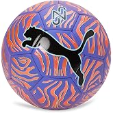 PUMA NEYMAR JR Graphic ball Top Orange Poppy-PUMA Black Soccer Ball
