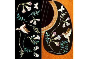 INLAYSTICKERS Inlay Sticker Decal for Guitar & Bass - Assorted Hummingbird Set - Brown B-150AH-BR
