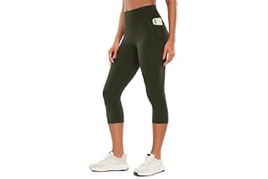 CRZ YOGA Butterluxe Capris Fickor 19" | Extremt mjuk, skonsam kompression, träning, hög midja, för kvinnor