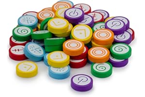 Stonemaier Games: Vantage Wooden Skill Token Upgrade Pack | 60 Wooden Skill Tokens | Replaces Cardboard Tokens in Vantage
