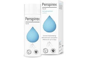 Perspirex - Lozione Antitraspirante Mani, Controllo Totale del Sudore con Formula Avanza a Lunga Durata, Protezione Efficace Senza Profumi, Delicata sulla Pelle e Facile da Applicare, 100ml