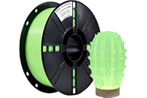 iBOSS PLA+filament 1.75mm, filament drukarki 3D PLA Plus, dokładność wymiarowa+/-0.02mm, szpula 1KG filament drukarki 3D,Przezroczysta zielona