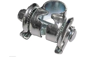 SELLE MONTEGRAPPA Morsetto in Acciaio Cromato per Tutte Le Selle con Tubi di Montaggio. Made in Italy