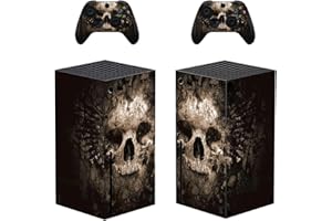 ‎DOLDER DolDer Skin Sticker/Aufkleber Folie schützende Haut Schale für Xbox Series X Konsole und 2 Dualshock Controller -0415