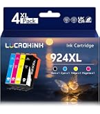 HALLOLUX 924 Cartucce d'inchiostro per HP 924 Cartucce compatibili per HP OfficeJet 8120e 8122e 8124e 8125e per OfficeJet Pro 8130e 8132e 8134e 8138e HALLOLUX 924 Cartucce d'inchiostro per HP 924 Cartucce compatibili per HP OfficeJet 8120e 8122e 8124e 8125e per OfficeJet Pro 8130e 8132e 8134e 8138e