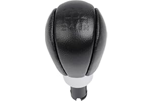 ZiStarlilife For Volvo 6 Speed Gear Shift Knob PU Leather For Enhanced Style And Comfort In S60 S80 V70 XC70 XC60