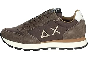 SUN68 Z44101 Sneakers Con Lacci In Tessuto/camoscio Uomo