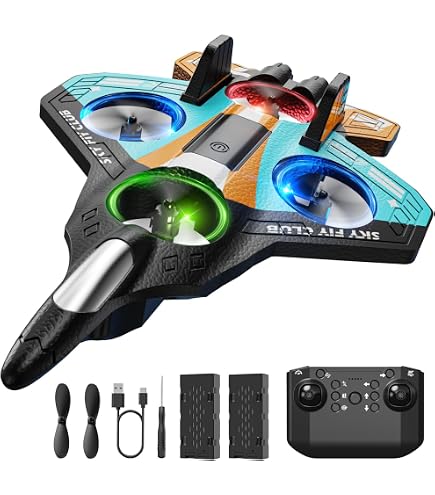 Kit Extension Double Avion Pour Looping Louie – 2 Avions – Bras Supplémentaires – Bleu – Compatible Hasbro