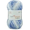 Ganga Acrowools Soft N Smooth Ombre Intelligent Dk Weight Yarn With Super Soft And Smooth Texture,Comes With An Ombre Effect For Your Projects. Shade No Sso007, 100 Gram, Multicolour