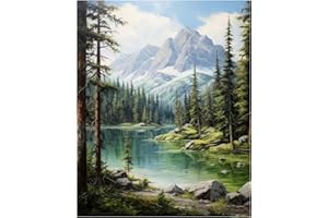 MAFENR ART Paysage Peinture Numero Adulte, Paysage Kits de Peinture au Numéro, Coloriage Par Numéro Pour La Décoration De La Maison (40x50 cm)