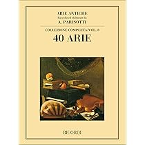 輸入楽譜 PARISOTTI vol.1 30 ARIE パリゾッティ 洋書 PARISOTTI A.-ARIE ANTICHE -COLLEZIONE COMPLETA VOL.1- 30