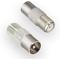 Adattatore Antenna HB-DIGITAL SAT - F A IEC, Per Satellitare DVB-S2 A TV Cavo DVB-C/T2, Nichelato - Foto 11