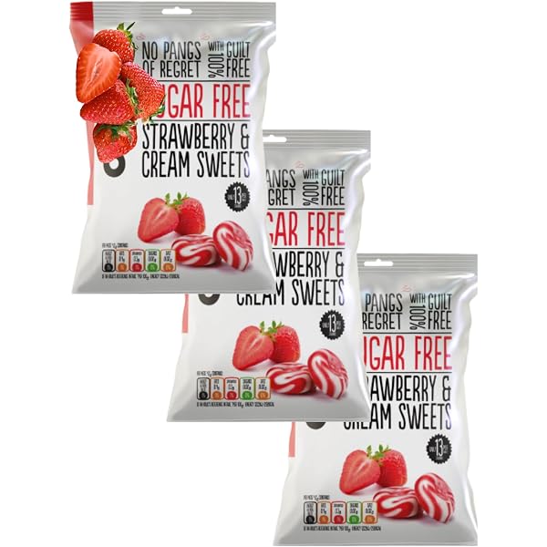 Cremesparer Erdbeeren Und Cremeharte Süßigkeiten