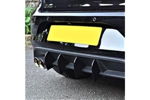 3D Cabin Staffa compatibile con Volkswagen Polo GTI Diffusore Posteriore 4 Fin (2015-2017)