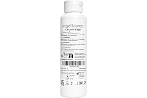AngelSounds Ultraljudsgel 250ml - Gel för överföring av fetal doppler - Gel för ultraljudsapparater - Kontaktgel