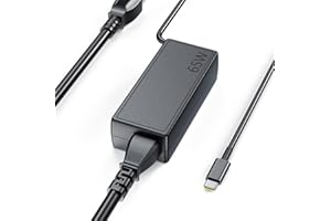 UFLATEK 65W 45W USB-C Laptop Charger for Lenovo ThinkPad T480 T570 E490 E580 T14 T15 Chromebook 300e 500e Yoga C930 Type C for HP HP Elitebook 1030 1040 Zbook 14u 15u for Dell for ASUS for Acer Power Supply