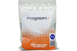 magnum+ Tire Balancing Beads for Trucks, Trailer, Motorcycles, Off-Road Vehicles – TPMS Compatible Tempered Glass Wheel Balance Beads – One Bag x 13oz/370g