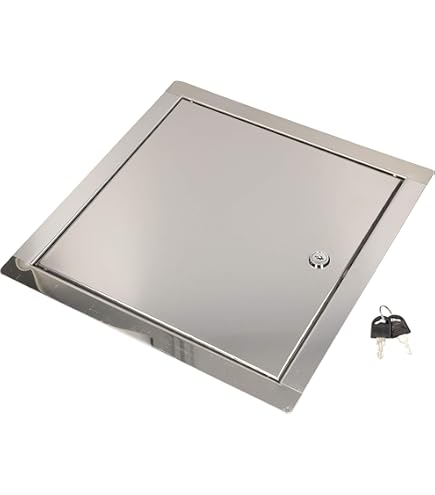 Sportello Contatore Acqua Zincato 45x60cm - Con Serratura Di Sicurezza E Chiave - Foto 9