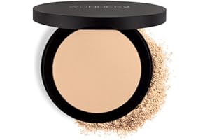 WUNDERBROW WUNDER2 GO BEYOND FOUNDATION Makeup [Light] Pressed Powder, Natural Cream Finish