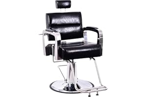 Barberpub Sedia da parrucchiere 3127BK