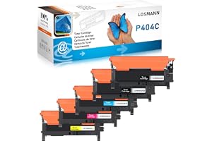 LOSMANN Kompatibla tonerkassetter för Samsung P404 CLT-P404C 404S CLT-K404S C404S M404S Y404S – för Xpress SL-C430W C480FW C4
