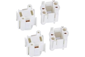 FExYinz 4 pièces par paquet 5 ans de garantie douille de lampe G23 GX23, douille d'ampoule de PLC, douille de lampe fluorescente compacte
