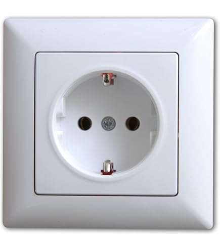 Presa Dati CAT6 Incasso Gunsan Visage - 1 Ingresso RJ45 - Colore Bianco
