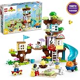 LEGO DUPLO 3&rsquo;&uuml; 1 Arada Ağa&ccedil; Ev 10993-3 Yaş ve &Uuml;zeri i&ccedil;in Yaratıcı Oyuncak Yapım Seti (126 Par&ccedil;a)