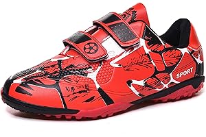 BAODLE Scarpe da Calcio Ragazzi FG/AG Professionale All'aperto Calcio da Scarpe Ragazzo TF Allenamento Bambini Teenage Spike