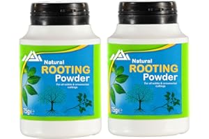 Perfectonish Natural Rooting Powder -Hormone Rooting Powder for Plants and Cuttings 75grams Rooting Gel Help New Roots On Cuttings and Promotes Strong Healthy Roots (Pack of 2)