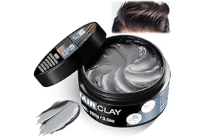 YAGASPANTERY Styling Clay 100g,Hair Styling Matte Clay Cera Fissante Capelli, Strong Hold Hair Cera For Men,Strong moulding,Pasta per Capelli all'Argilla,per Corti, Medi e Lunghi