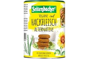 Seitenbacher Grünkern - Carne macinata alternativa, vegana, senza lattosio, senza soia, veloce, per bolognese, lasagne, hamburger, curry, I (1 x 400 g)