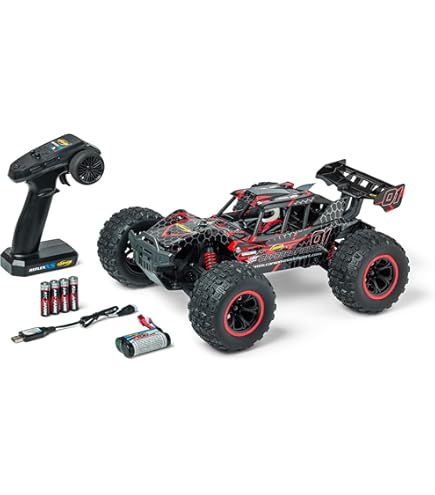 Carson 500404254 1:10 XS Offr. Fighter Cage 100% RTR turkusowa