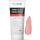 Australian Pink Clay Face Mask 70ml by Procoal - Targets Wrinkles, Refines Pores & Brightens Complexion, 100% Recyclable Pack
