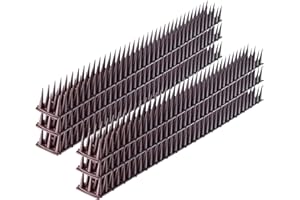 MacroHu 3.6 Meter Vogelabwehr Taubenabwehr Kunststoff Garten Vogel Abschreckung Taubenschreck Taubenabwehr Balkon Vogelschutz Katzenabwehr Vogelabwehr Spatzen Tauben Abschreckung Garten Tauben Spikes