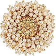 Shining Diva Fashion Gold Plated Ring for Women (Golden)(9733r)