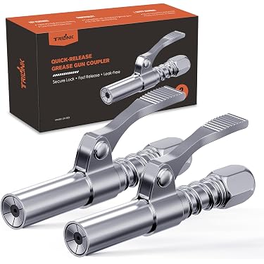 Kit De 7 Embouts Pour Pistolet à Graisse – Aiguille, Buses, Tête Caoutchouc – Compatible Plupart Des Pistolets Manuels - 5
