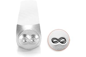 ImpressArt Poinçon en métal Symbole de l'infini 6 mm