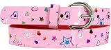 EANAGO vegan belt >GLITTER FAIRY< for children - glittering children's belt - glitter belt - modern belt for girls from approx. 6-15 years