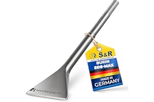 S&R Burin Large à Carreaux SDS-MAX 350x105mm Ciseaux Carrelage Perforateur SDS Max. Made in Germany.
