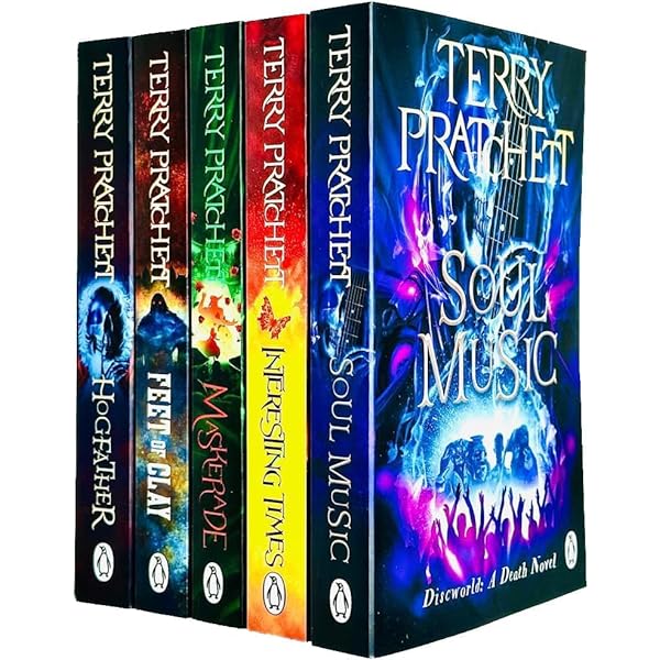 Terry pratchett Discworld novels Series 5 :5 books collection set