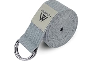 Flintronic Pasek do Jogi i Pilatesu - Bardzo Długi, Regulowany, Elastyczny Pasek Sportowy i Fitness do Tańca