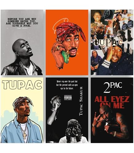 RAINFIRE CREATION Tupac Shakur Poster | 2Pac Poster - 12x18 inch