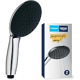 GROHE Vitalio Start 110 El Duşu, 2 Akışlı (Yağmur & Jet), SmartSwitch, 110mm Yuvarlak Duş Başlığı, Silikon Halka, Kire&ccedil; &Ouml;nley
