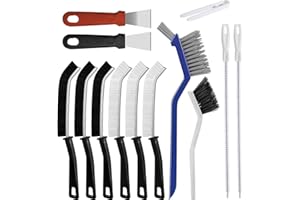 FUNKLU Spazzole Per Pulire - Spazzola Pulizia Casa, 13 pcs Spazzola Per Pulizia Di Gap Multifunzionale, Spazzola per Pulire Doccia, Crevice Gap Cleaning Brush, Per Pavimento Casa Cucina Bagno